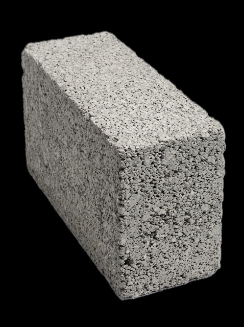 5" Vibrated Solid Partition Block - image 3