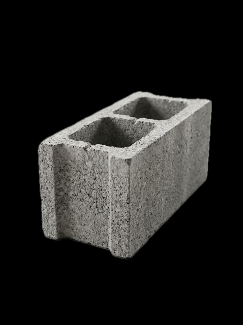 6" Heavy Duty Vibrated Solid Block - image 1