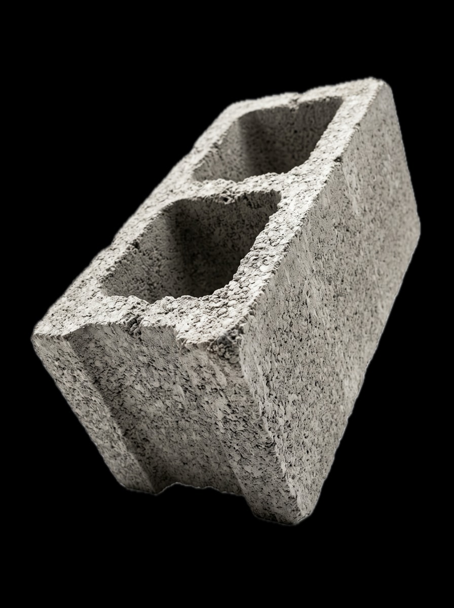 9" Heavy Duty Vibrated Solid Block - image 3