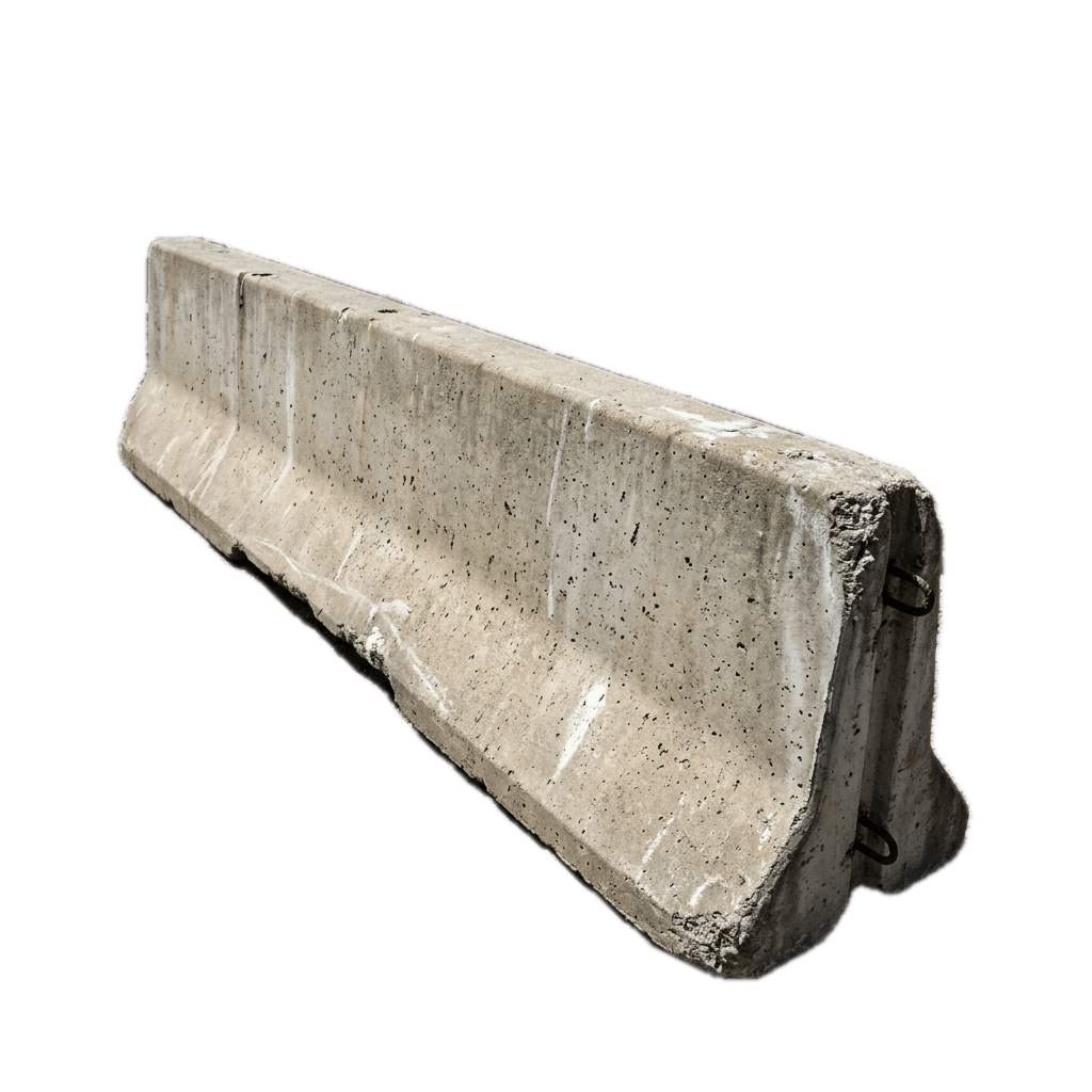 Heavy-Duty Concrete Road Barrier - image 2