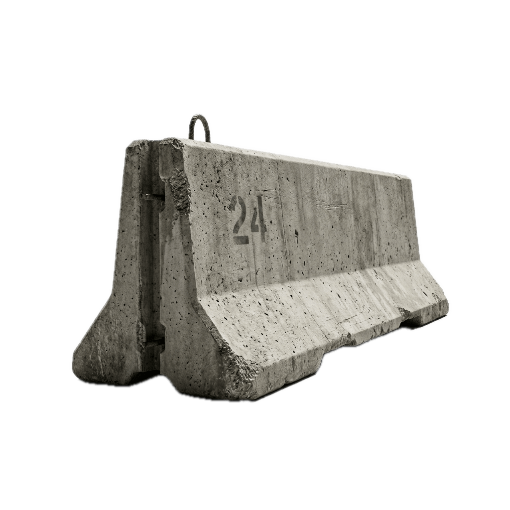 Heavy-Duty Concrete Road Barrier - image 3